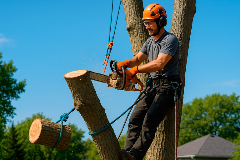abatage d'arbre